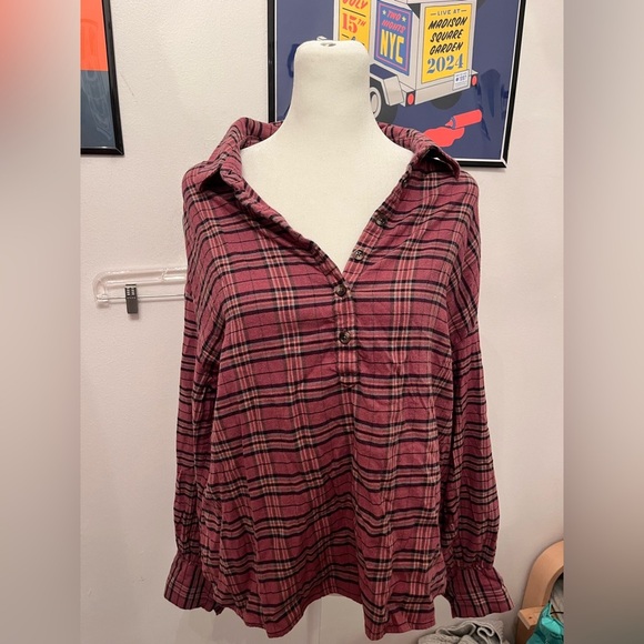 Faherty Olli Button Down Check Flannel Size Large - Picture 1 of 3